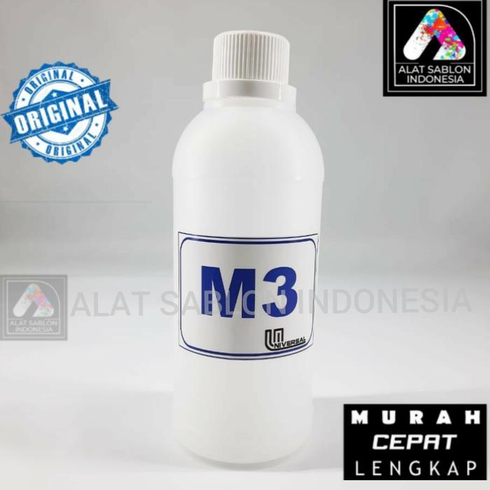 MINYAK M3 PEMBERSIH TINTA SABLON 500 ML