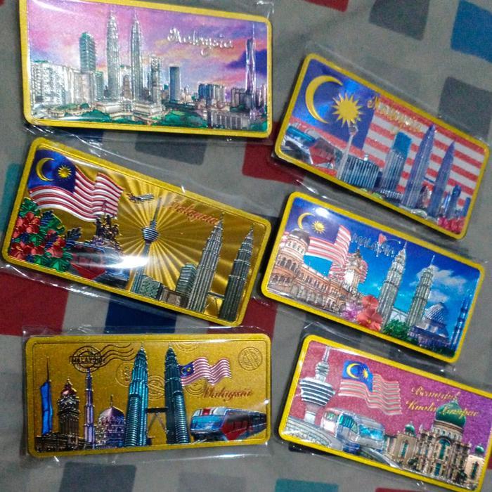 MAGNET/TEMPELAN KULKAS SOVERNIR MALAYSIA