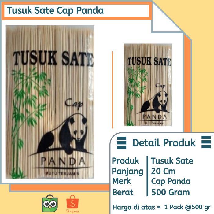 Tusuk sate cap panda / tusuk sate