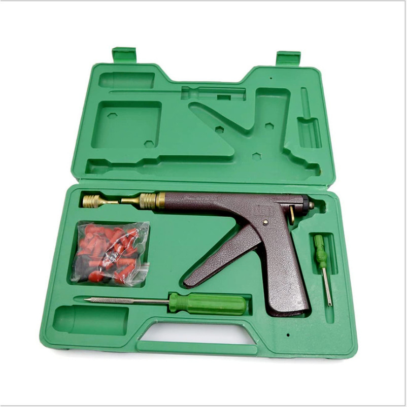 Alat Perbaikan Ban Mobil Kit Perbaikan Ban Perbaikan Ban Sepeda Otomatis Steker Tusukan Kit Pistol V