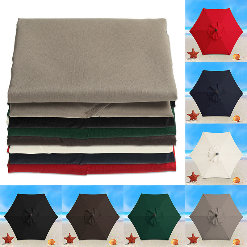 2/3 Meter Tenda Taman Payung Parasol Penutup Kanopi Kain Pengganti Cocok untuk Penutup Lengan 6/8 Di