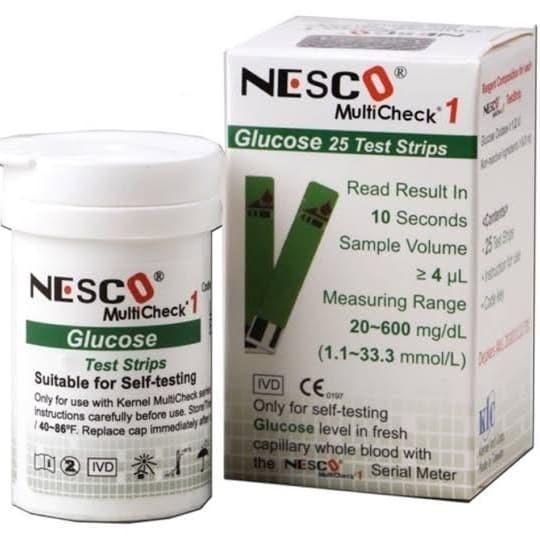 STRIP NESCO GULA DARAH / GLUCOSE STRIP / NESCO GLUCOSE 25T