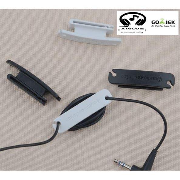 Earphone Clip Audio Technica Ori - Pengulung Kabel Populer