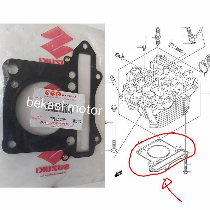11141-25G paking packing gasket head satria fu / raider 150 / fxr original