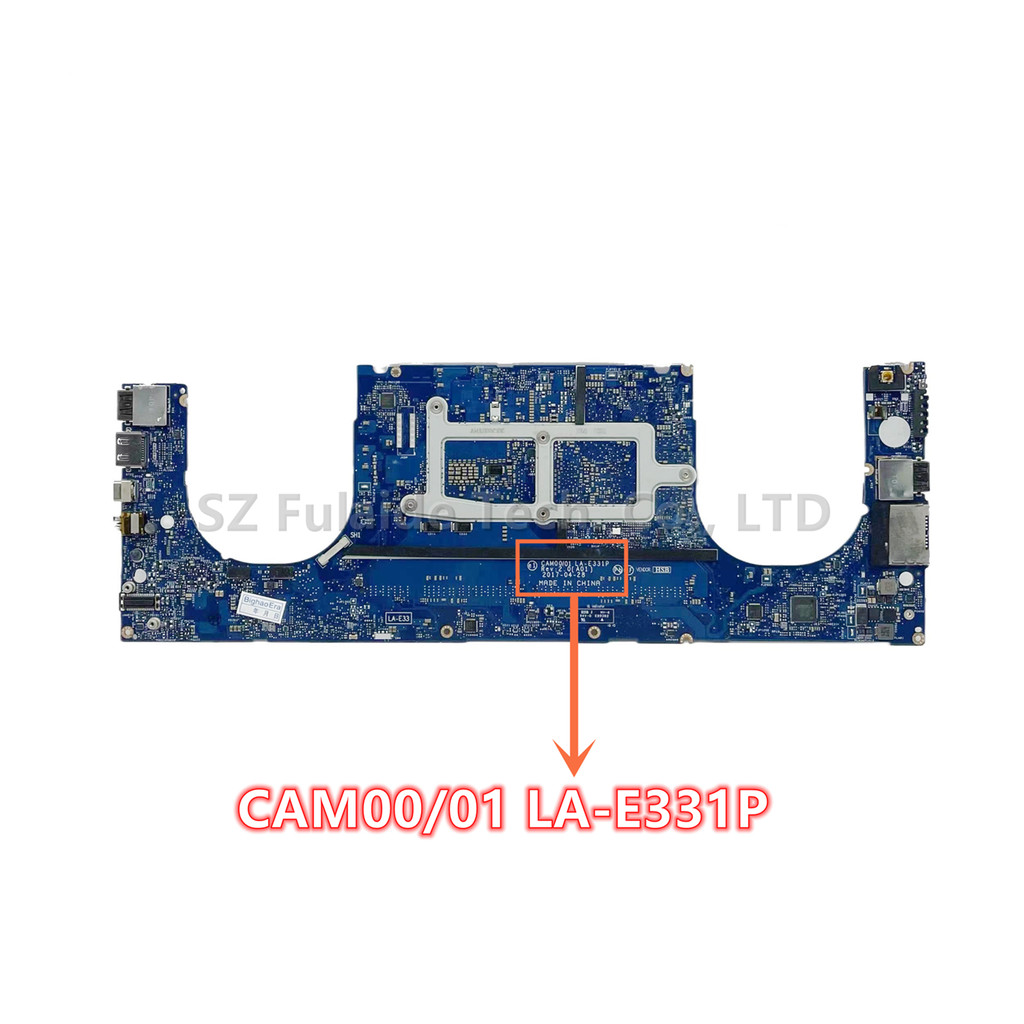 LA-E331P For dell XPS 15 9560 Precision 5520 Laptop Motherboard I5-7300HQ I7-7820HQ I7-6820HQ