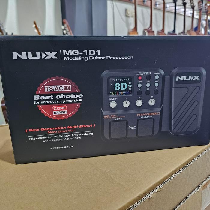 Efek gitar Nux MG-101 original new