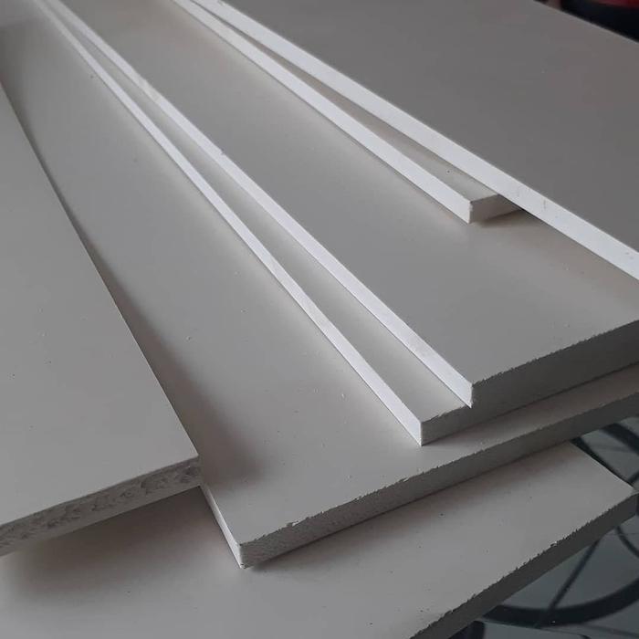 WPC Board 5 MM - Material Kayu Plastik Pvc Pengganti Plywood Triplek .