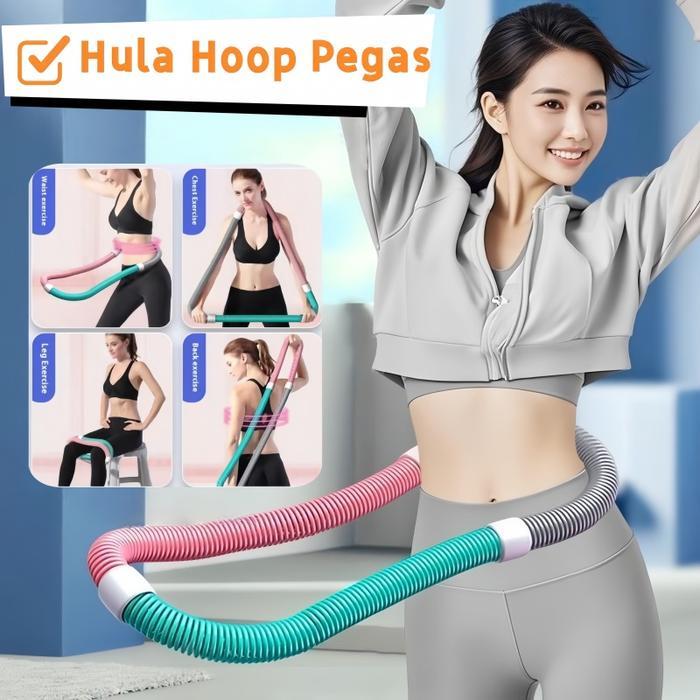 Terlaris Hula Hoop Pegas Hula Hoop Portabel Hula Hoop Elastis/Hula Hoop Pegas Hula Hoop Portable