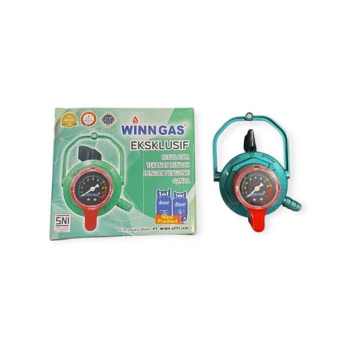 Regulator Winn Gas W800M Eksklusif Hijau Neon / Wingas W 800 Exclusive Ijo Neon
