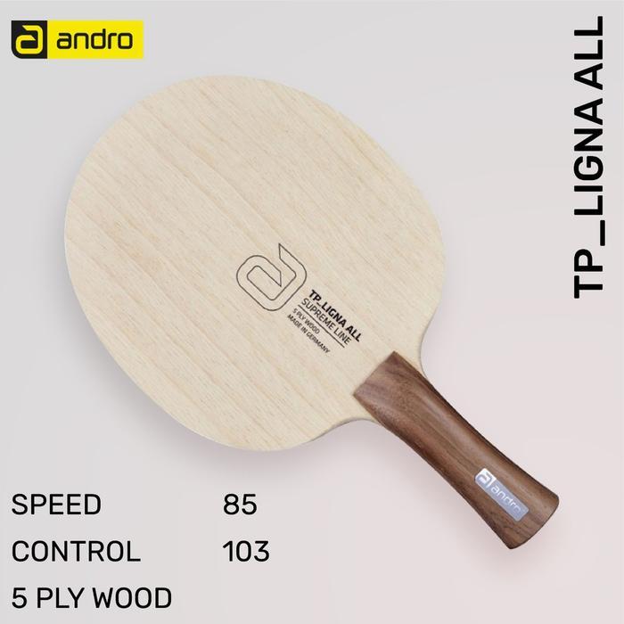 Kayu Tenis Meja Andro Ligna All Original