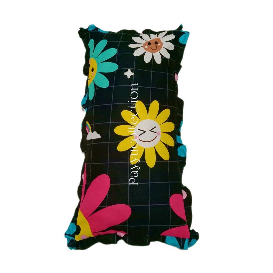 "New" SARUNG BANTAL CINTA 45cm x 95cm / SARUNG BANTAL RUMBAI /SARUNG BANTAL TIDUR/SARUNG BANTAL