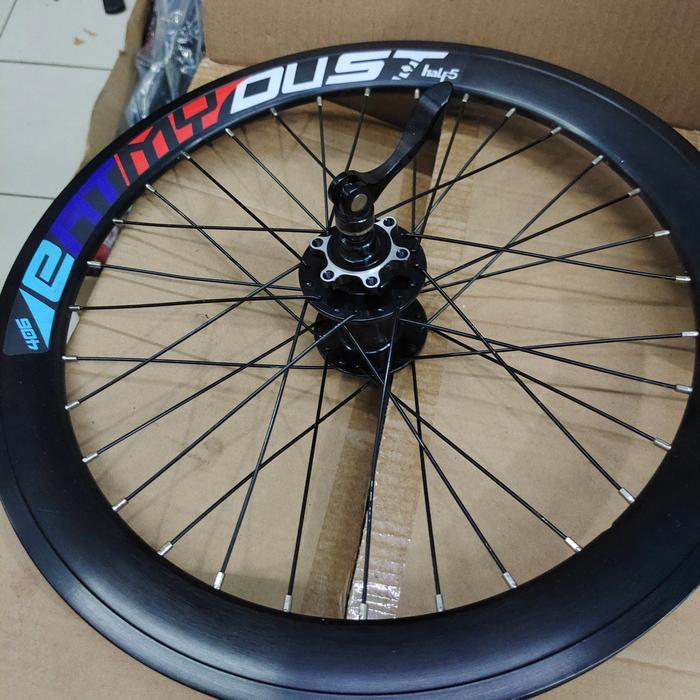 Wheelset Velg Set 16 349 20 406 451 Gt Half5 Hub Disc Brake Gt Half5 Jangkrik