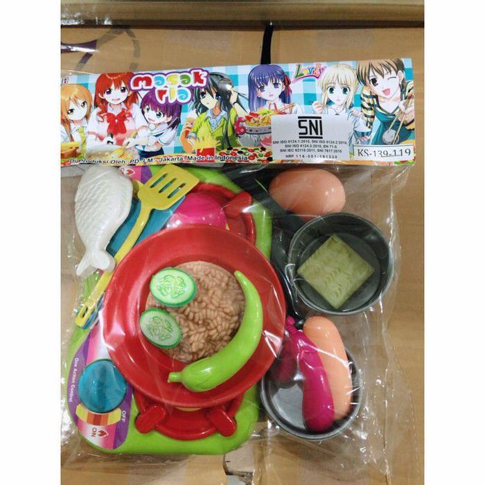 Mainan Peralatan Masak Masakan KS 139-120
