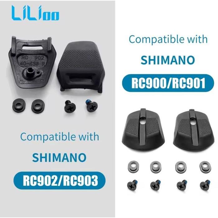 Spare Part Replacement Heel Pad Sepatu Roadbike Shimano RC900 / RC901 / RC902 / RC903 Suku Cadang