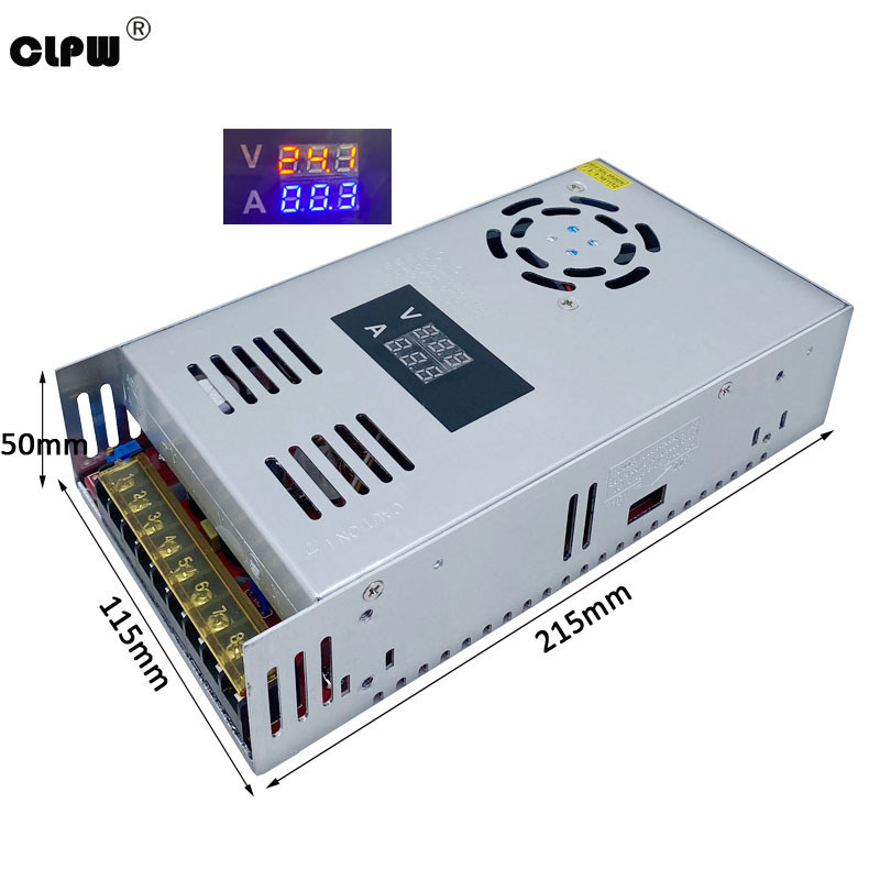 SMPS 600W 12V 42A 15v 33A 18V 36v 60v 13A AC-DC Adjustable Led Light Transformer For Stepper Power S