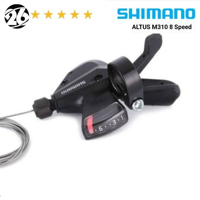 Shifter Sepeda Shimano Altus M310 8 Speed Operan Gigi Sepeda Shimano Terlaris