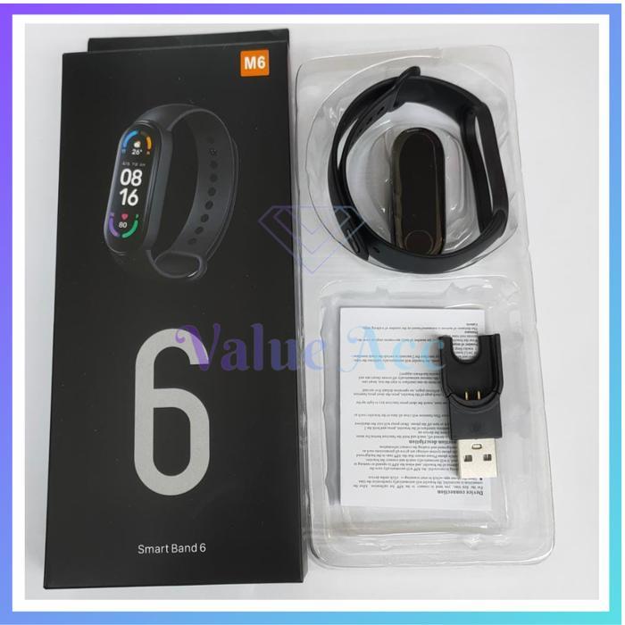 Smartband M6. Jam kesehatan jam M6 terbaru jam olah raga pria/wanita