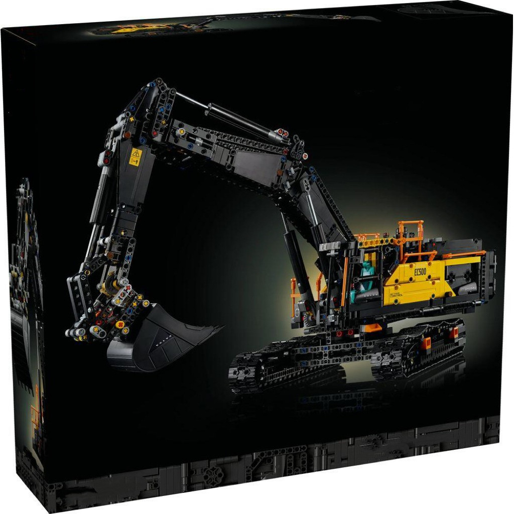 Technical EC500 Hybrid Excavator City Remote Control Engineering Car DIY Model Building Blocks RC