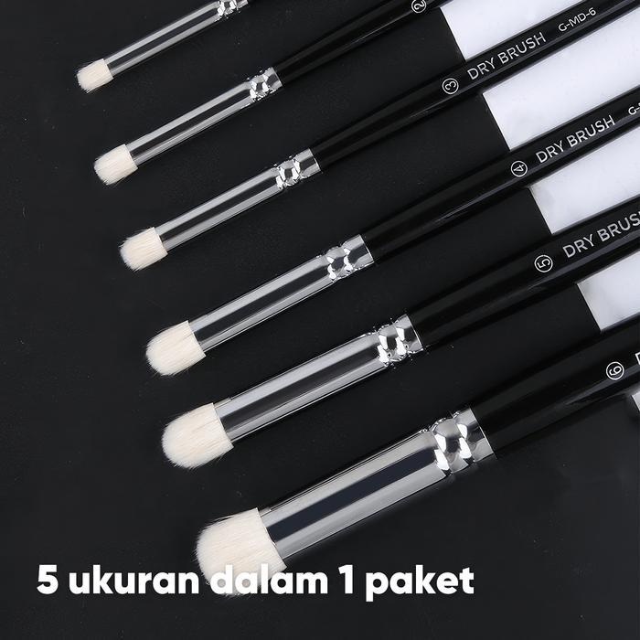 GIORGIONE DRY PAINT BRUSH 6PCS/SET