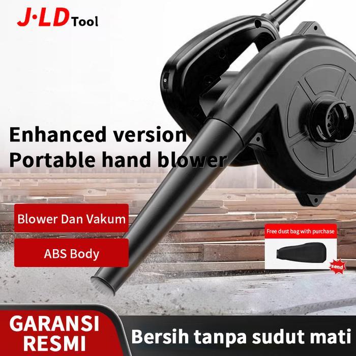 JLD Hand Blower Angin Kencang Listrik Blower Keong Portable Blower Dan Vakum 2in1