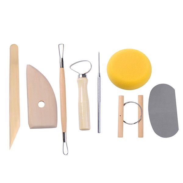 Clay Pottery Tool Kit - isi 8