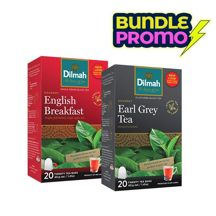 Bundle Dilmah Earl Grey & English Breakfast