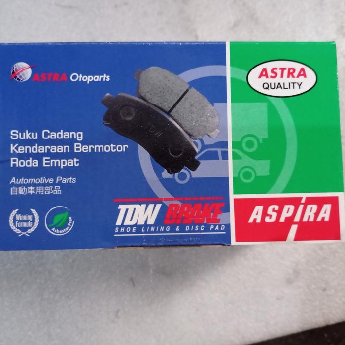 kampas rem depan avanza/ Rush/Taruna/ APV merk TDW