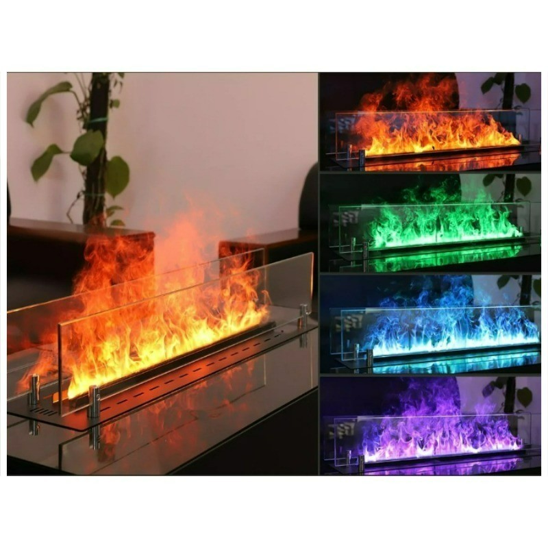 Modern Remote Control Electric Fireplace Mute Water Mist Electric Decorative Fireplace Humidifier