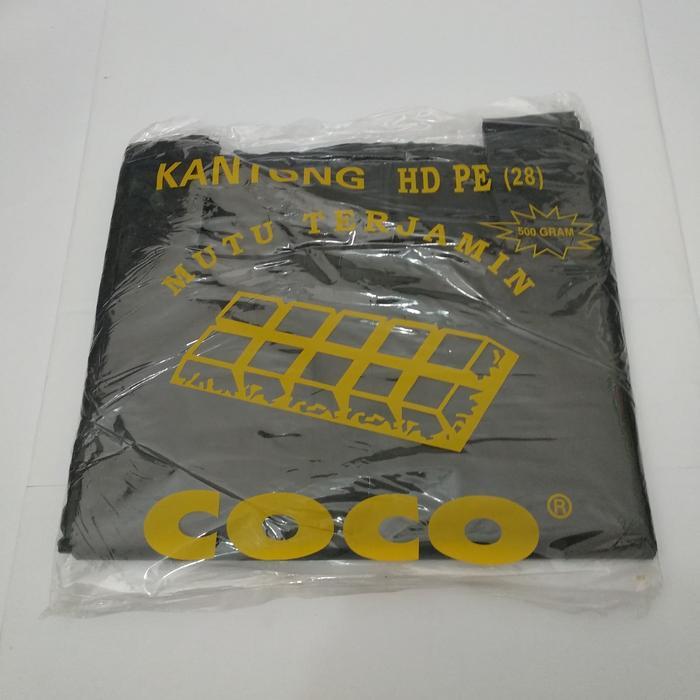 Kantong Kresek / Kantong Plastik Hitam Coco 28