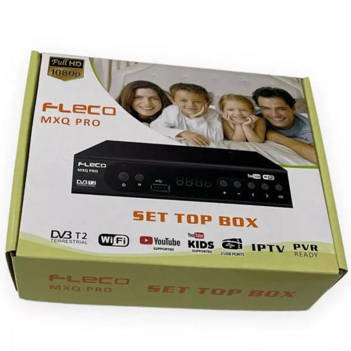 TERLARIS Set Top Box TV Dital Fleco / Set Top Box Fleco / STB Fleco Selamat Berbelanja