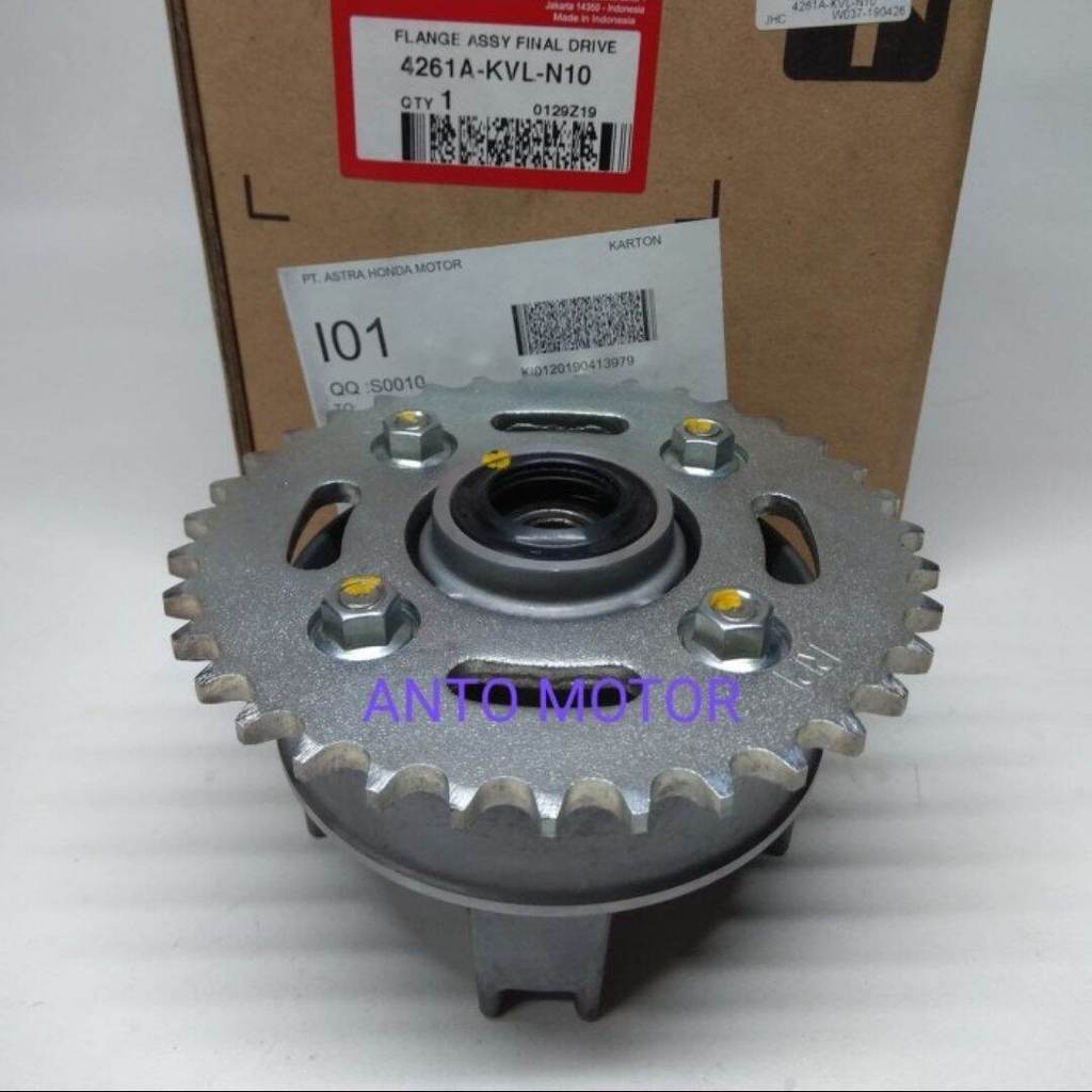 NAP GIR BELAKANG SUPRA X125 ASSY  4261A-KVL-N10