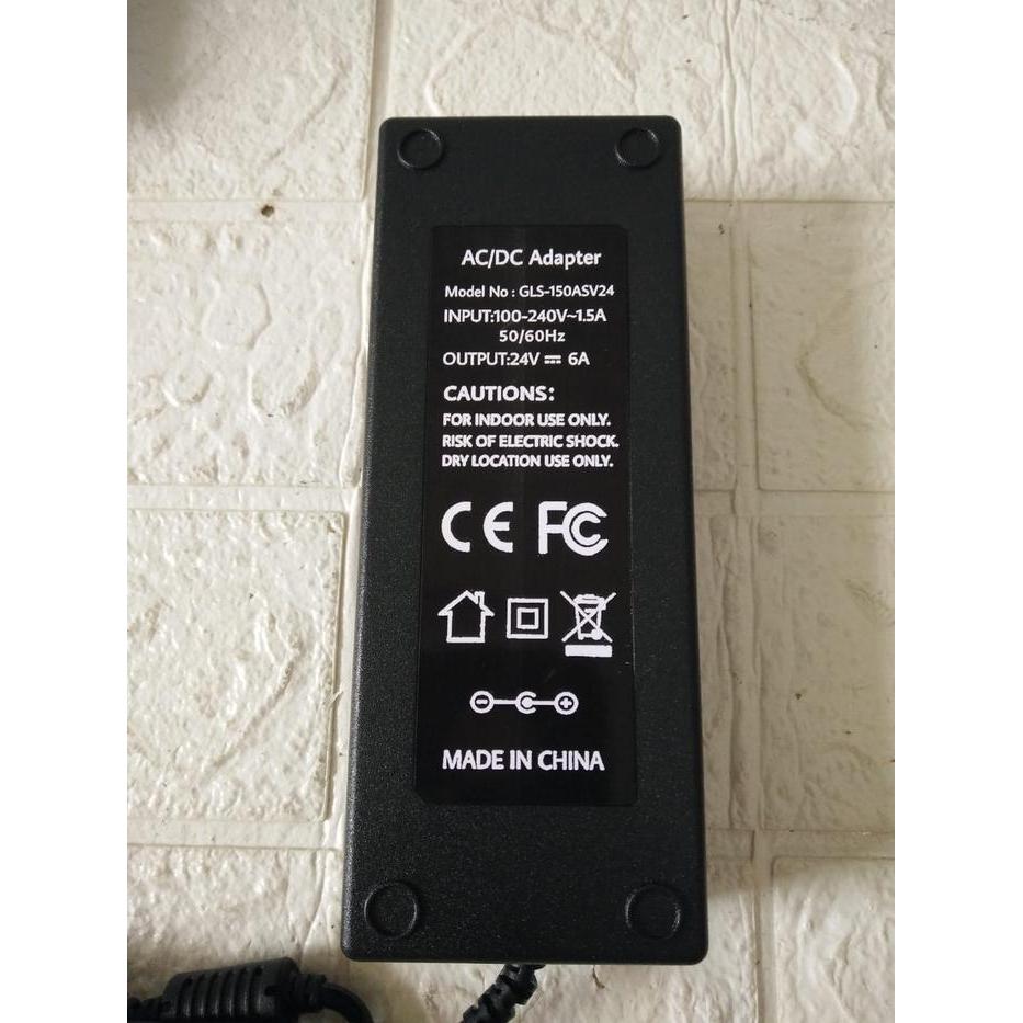 Ac/Dc Adapter 24V 6A Untuk Starlight