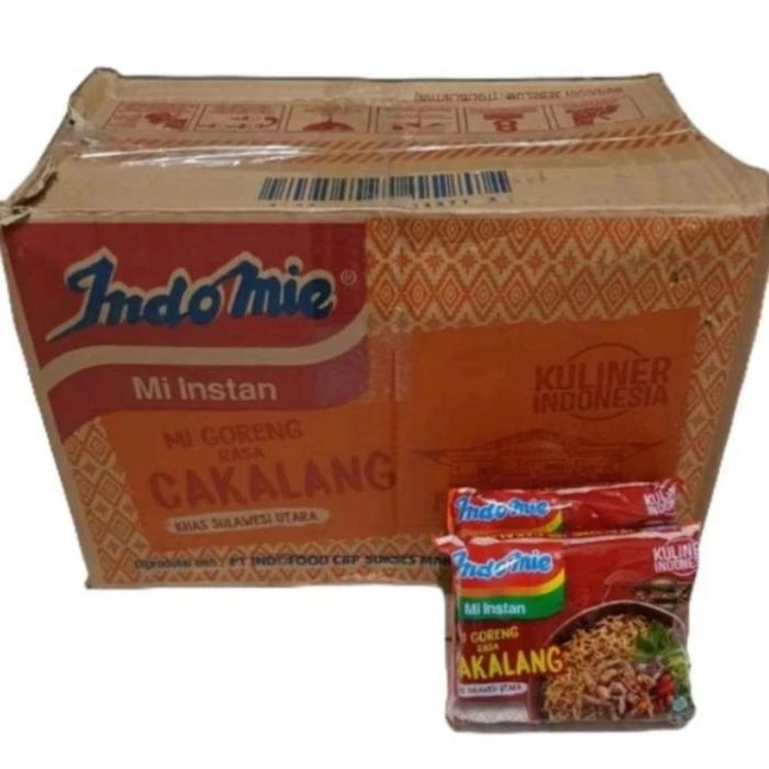 Indomie Mie Goreng Rasa Cakalang Dus Mie Instan