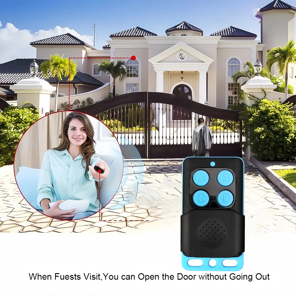 300-868Mhz RF Duplicator Remote Control Auto Copy Remote Control Fixed Code 433mhz 315Mhz Wireless