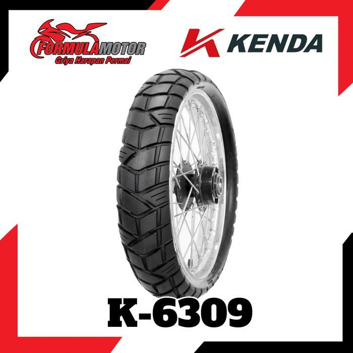 Kenda K6309 Ring 17 Dual Purpose (Anti Bocor) Ban Tubles Motor Sport Ukuran 110/80, 130/80