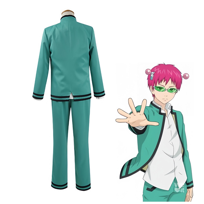 The Disastrous Life Of Saiki K Cosplay Costume Saiki Kusuo Halloween Party Costume High School