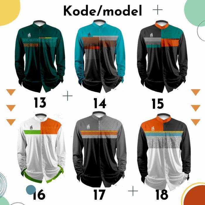 Baju Koko Premium Ustadz Adi Hidayat Uah 100% Original Lengan Panjang