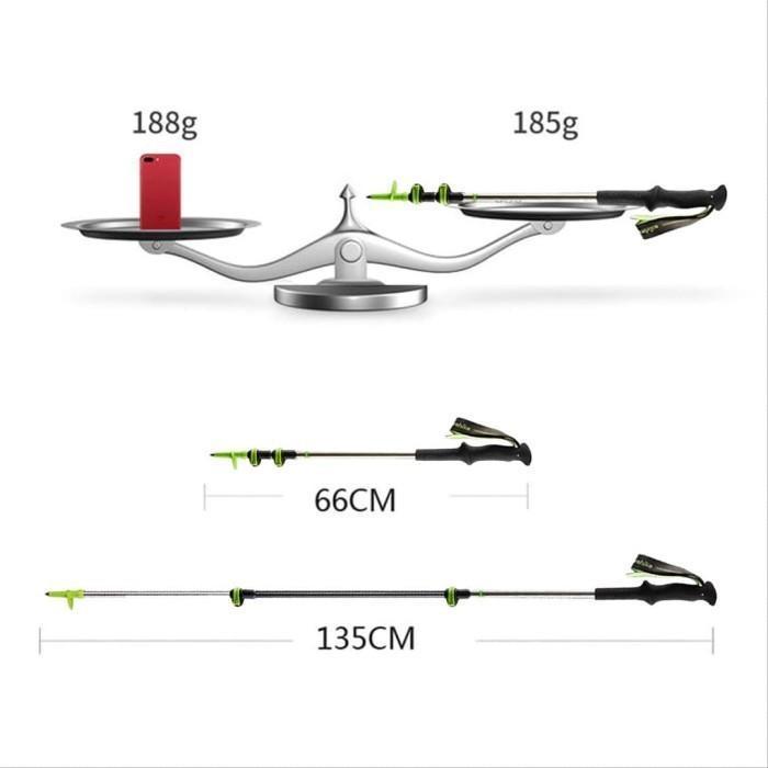 Trekking Pole Naturehike Ultralight Carbon ST06 NH17D006-D