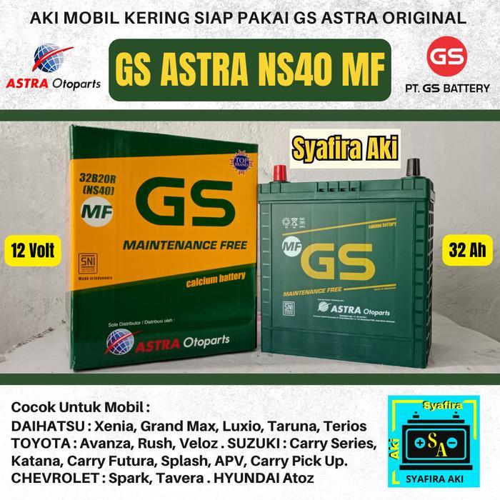 Aki Mobil Suzuki Carry Futura, Grand Max Gs Astra Ns40 Aki Kering