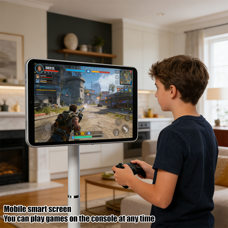 2026 Fashion popular 21.5 Inch Battery-power Android 13 Lg Stand By Me Tv In-cell Touch Screen Gym