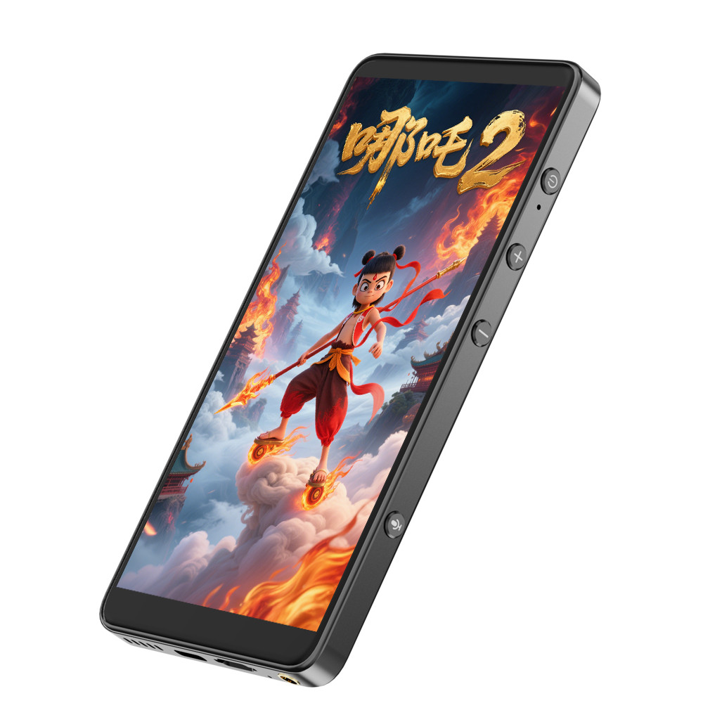 0.9CM Ultra Thin Metal Android 15 MP3 Player 5.2inch Screen 8 Core MT6769 6GB+64GB WiFi HiFi