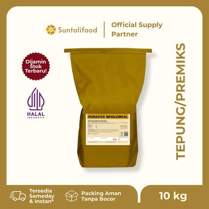 PURATOS PURAVITA WHOLEMEAL - Premiks Untuk Membuat Roti Wholemeal - 10 kg