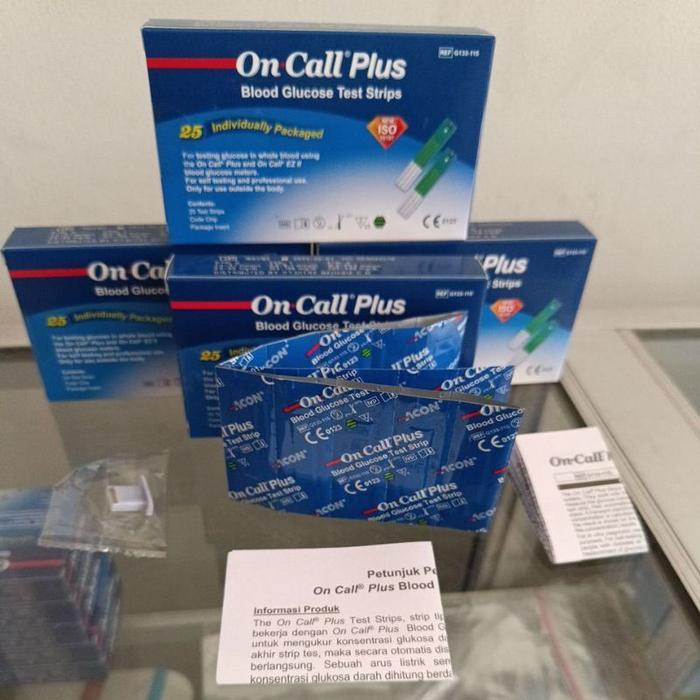 ON CALL PLUS STRIP - STRIP CEK GULA ON CALL PLUS - STRIP ON CALL PLUS