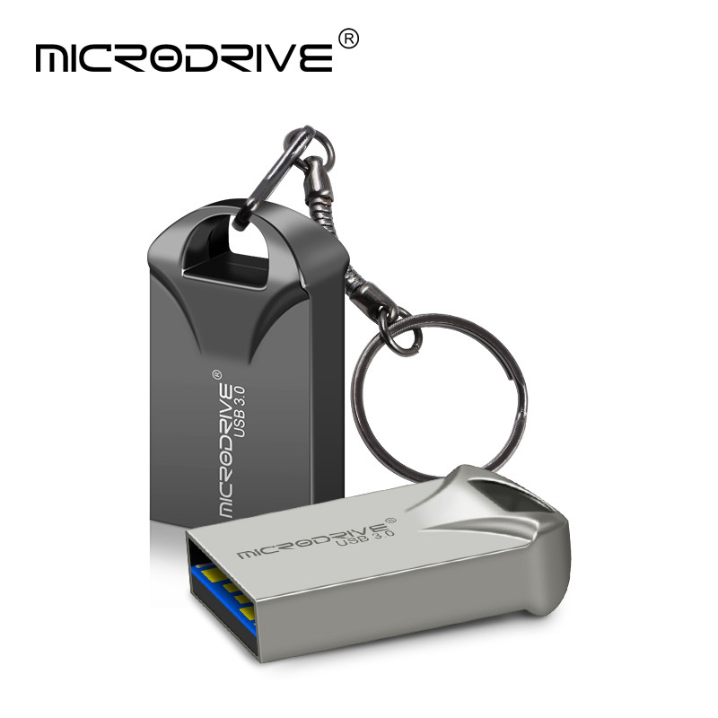 Waterproof Super Mini usb flash drive pen Drive 32GB metal usb 3.0 flash usb stick pendrive 64GB for
