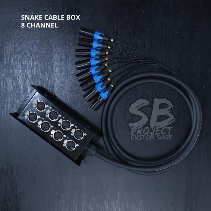 Kabel Snake 8 Channel Box Terlaris