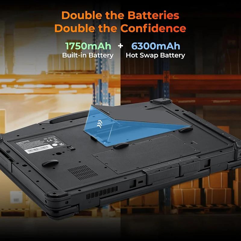 Industrial Waterproof Windows OS Tablet Computer 11th Gen Intel Core i5/i7 Processor Rugged Laptop