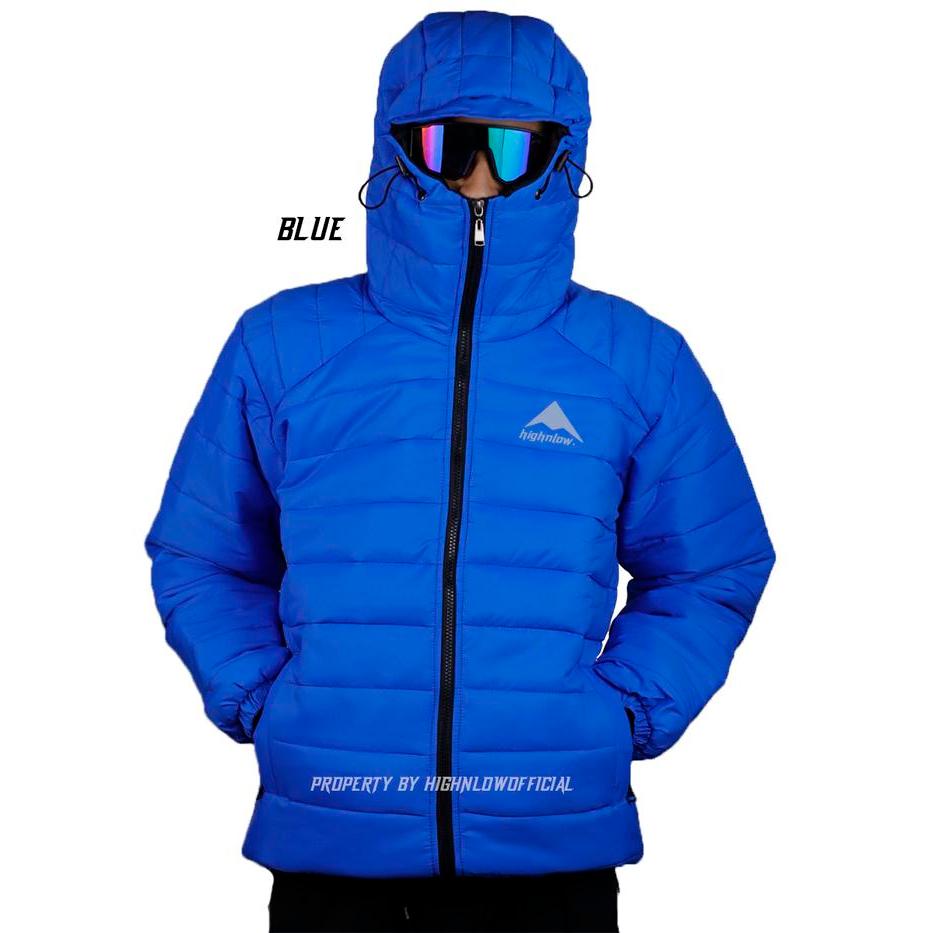 Highnlow - Jaket Gorpcore Gelembung Jaket Gelembung Cowok Jaket Musim Dingin Jaket Pria Gelembung
