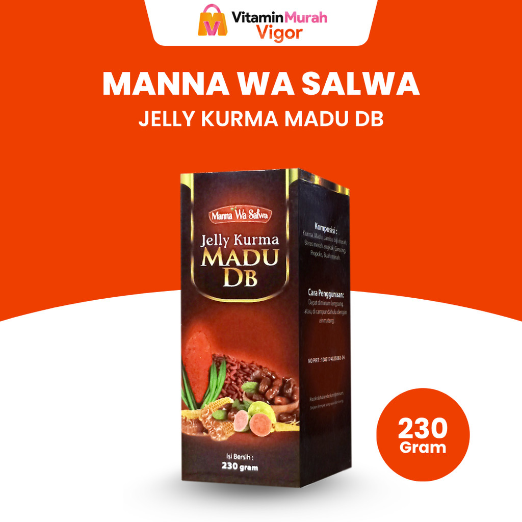 JELLY KURMA MADU DB MANNA WA SALWA ISI 230 Gr
