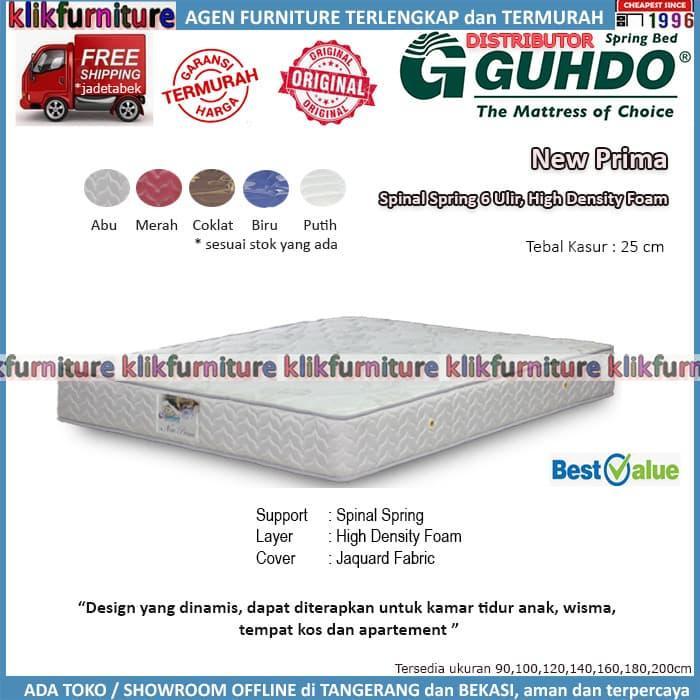 Guhdo Springbed New Prima 120x200 Hanya Kasur / Matras