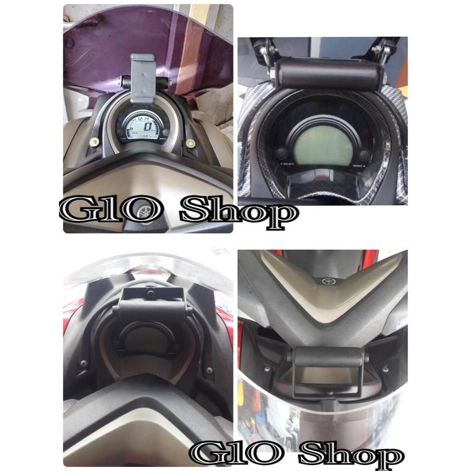 Breket Dudukan Holder Hp Nmax / Breket Gps Motor Yamaha Nmax Terbatas